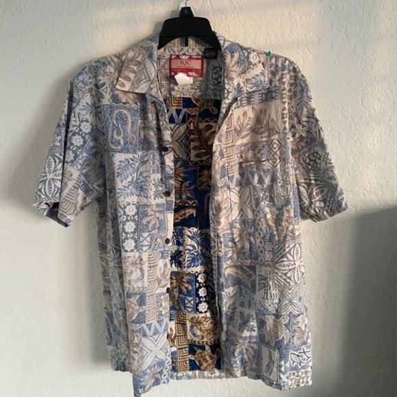 Vintage RJC Made In Hawaii Button Down Shirt - Picture 2 of 4